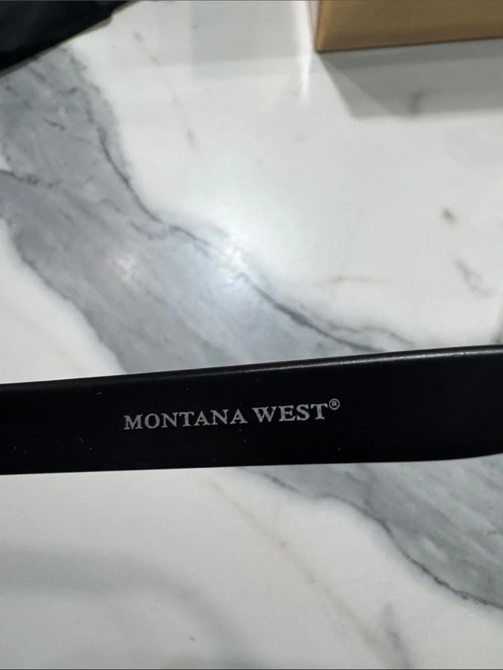 Montana West Black Frame Sunglasses with Purple Lenses